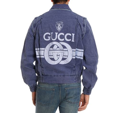 giacca jeans gucci uomo|gucci denim jeans.